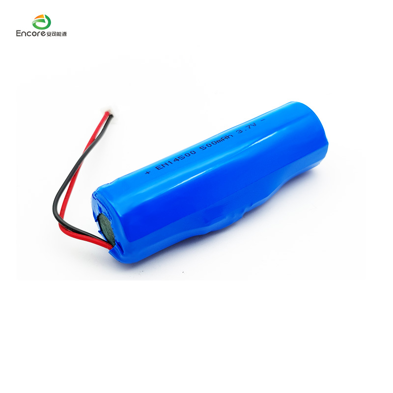 14500 800mAh lipo batéria