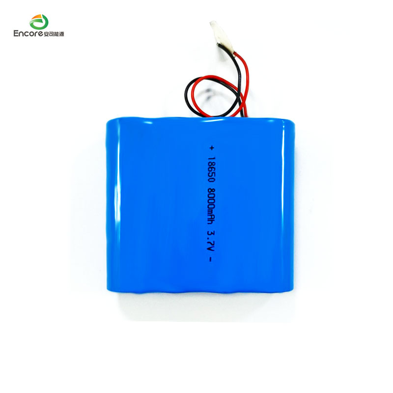 18650 8000mAh 3,7V lítium-iónová batéria