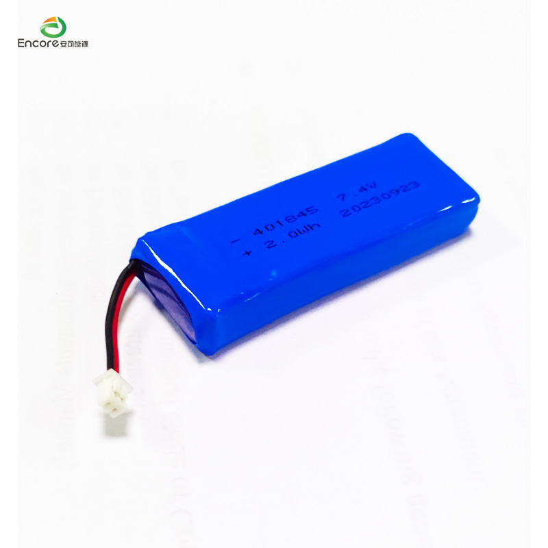 2s lipo batéria 7,4V