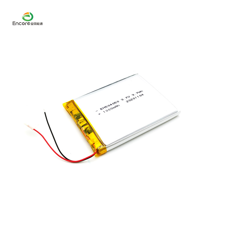 3,7 V 1000 mAh Li polymérová batéria