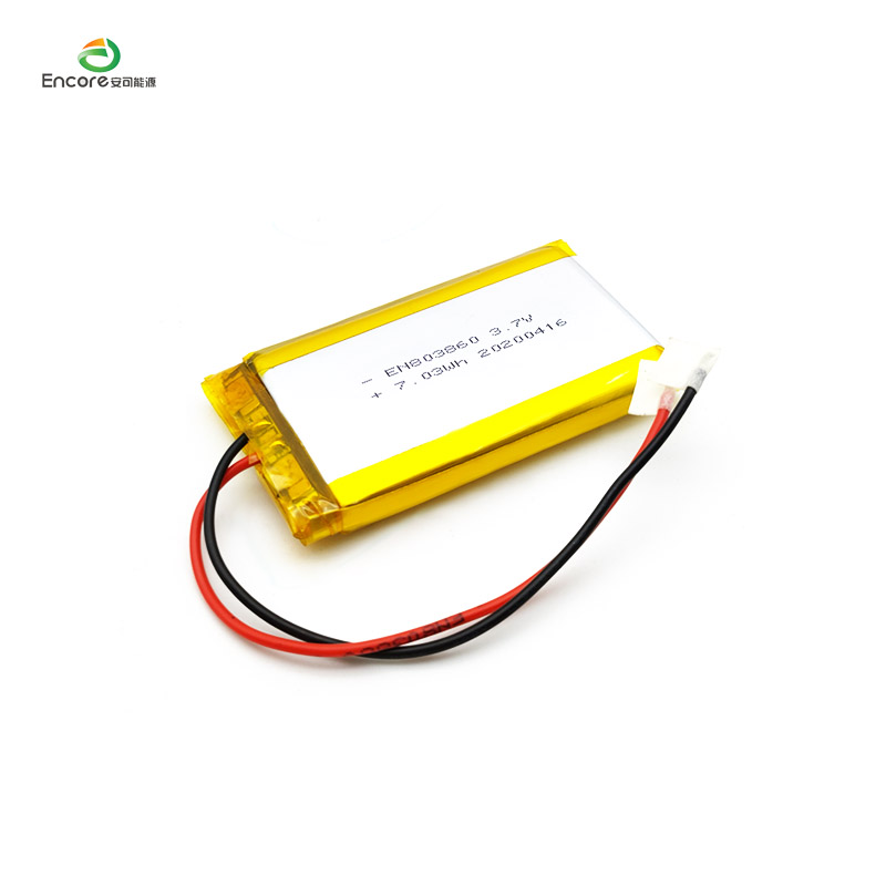 3,7 V 2000 mAh Li polymérová batéria