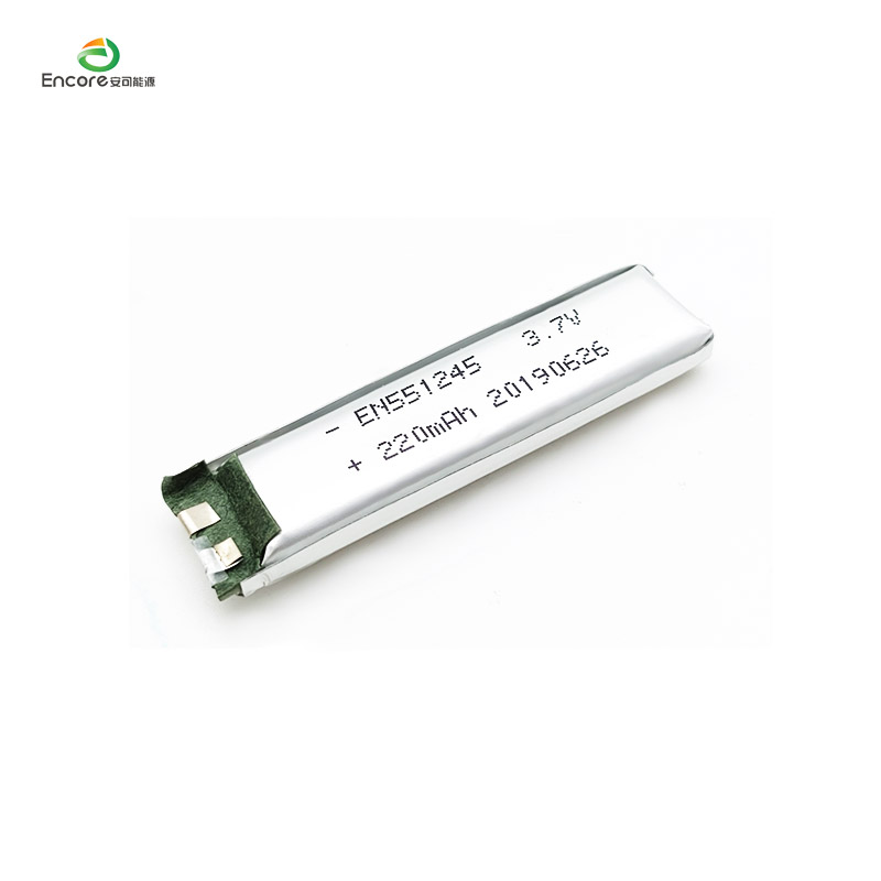 3,7 V 220 mAh Li polymérová batéria