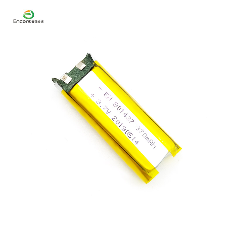 3,7 V 370 mAh Li polymérová batéria