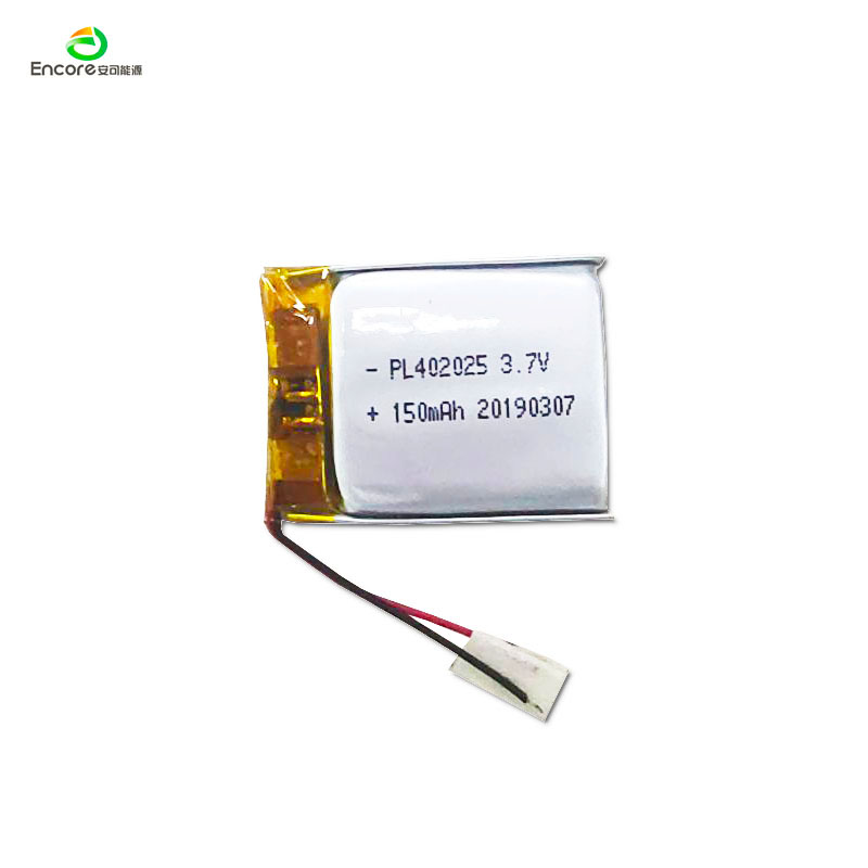 402025 150mAh 3,7V nabíjateľná lipo batéria