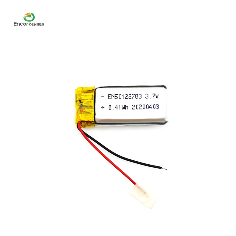 501227 Lítium-polymérová batéria 3,7 V 110 mAh