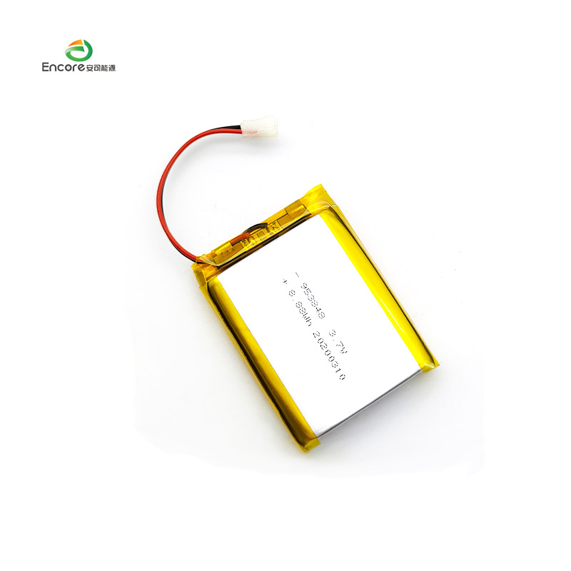 953848 2400mAh 3,7V nabíjateľný lipo článok